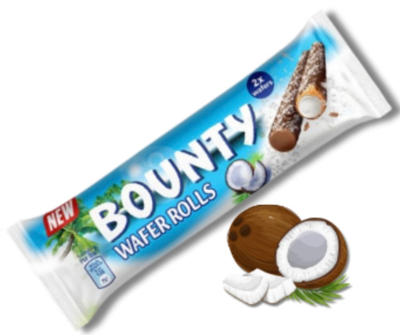 Bounty Wafer Rolls 22,5g