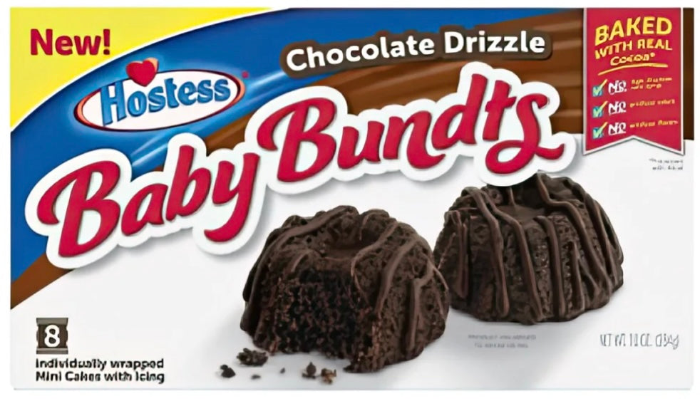 Hostess Baby Bundts Chocolate 🇺🇸