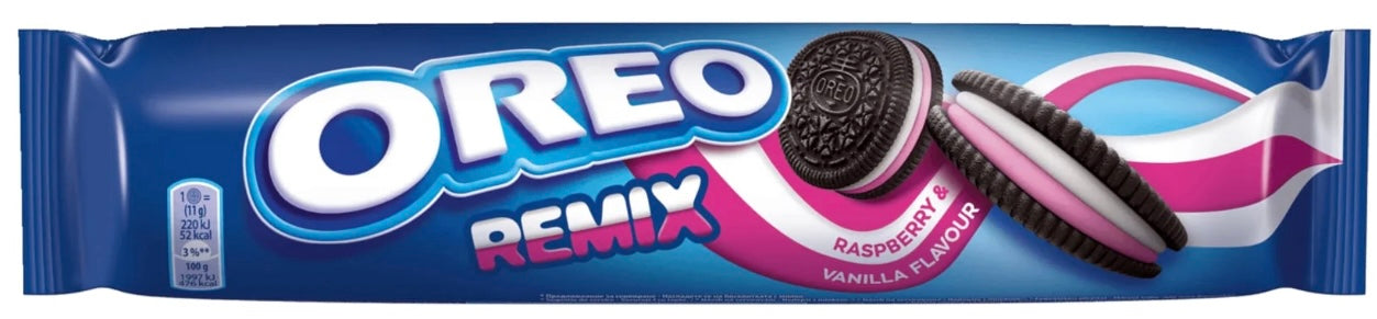 Oreo Remix Raspberry & Vanilla Flavour
