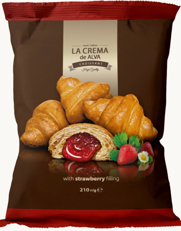 La Crema Croissant Erdbeere