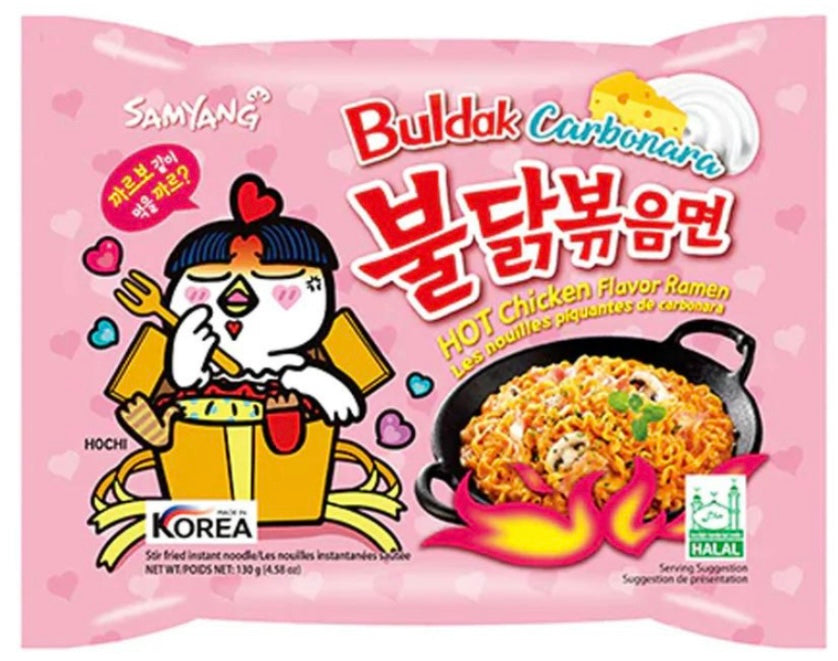 Samyang - Buldak Hot Chicken Ramen Carbonara