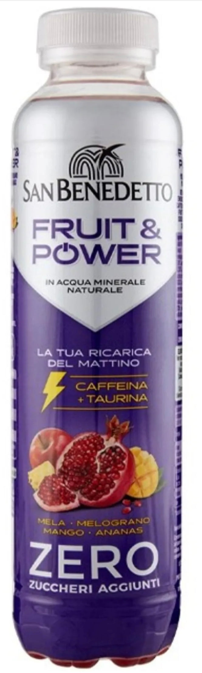 San Benedetto Energy Fruit & Power Zero Gemischter Fruchtsaft PET 400ml - My Secret 🇮🇹