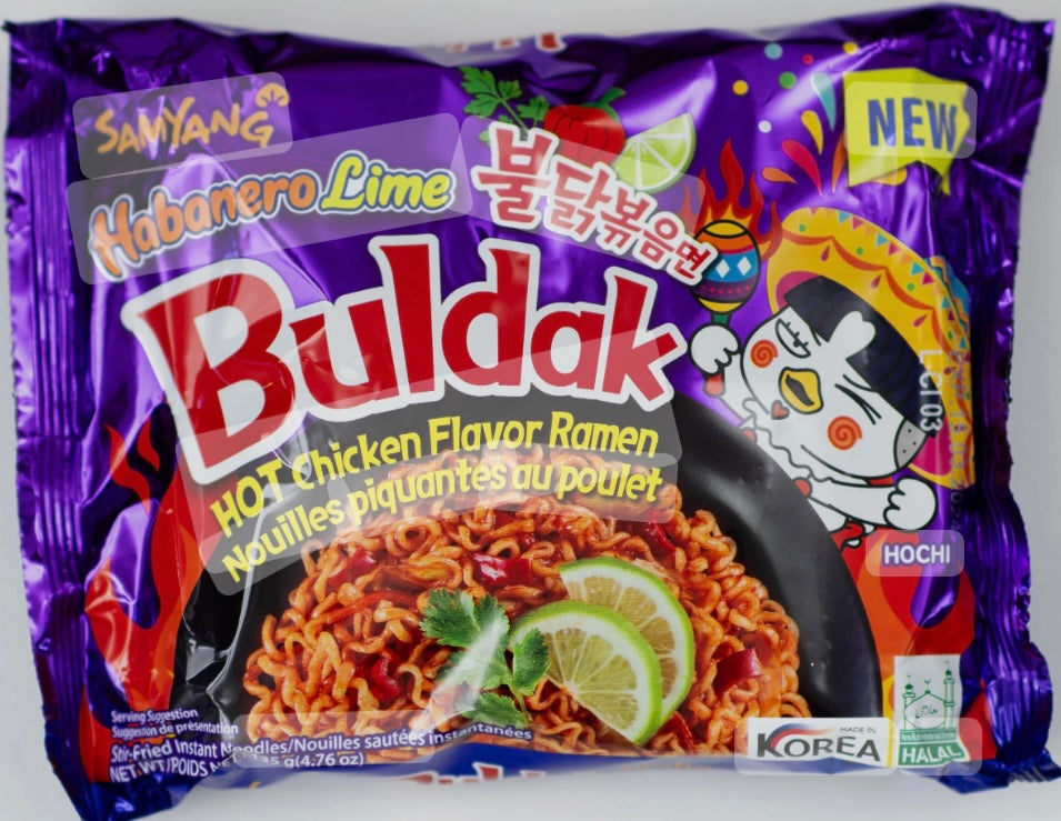 Samyang - Buldak Habanero Lime Ramen - MHD 15.07.24