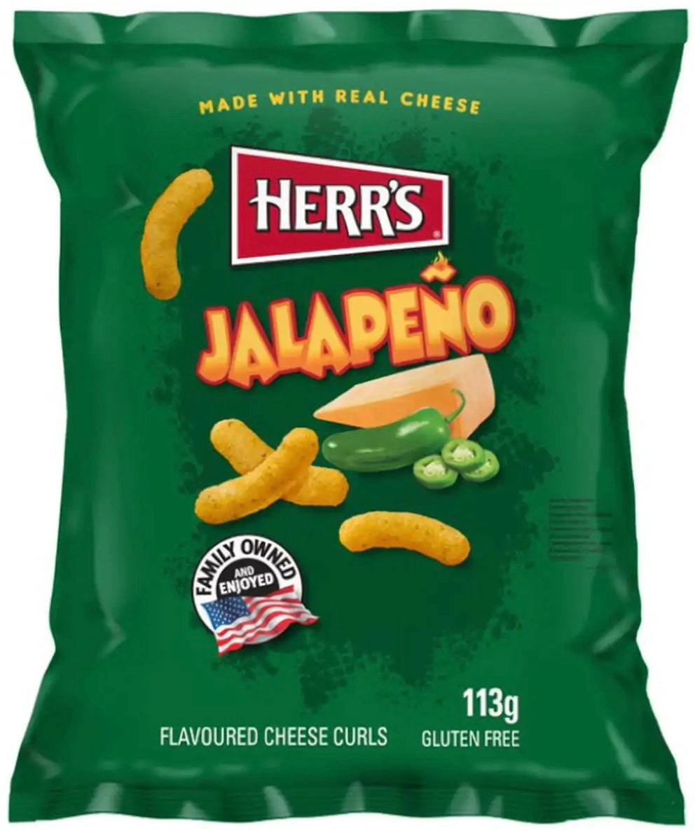 Herr´s Jalapeno Flavored Cheese Curls