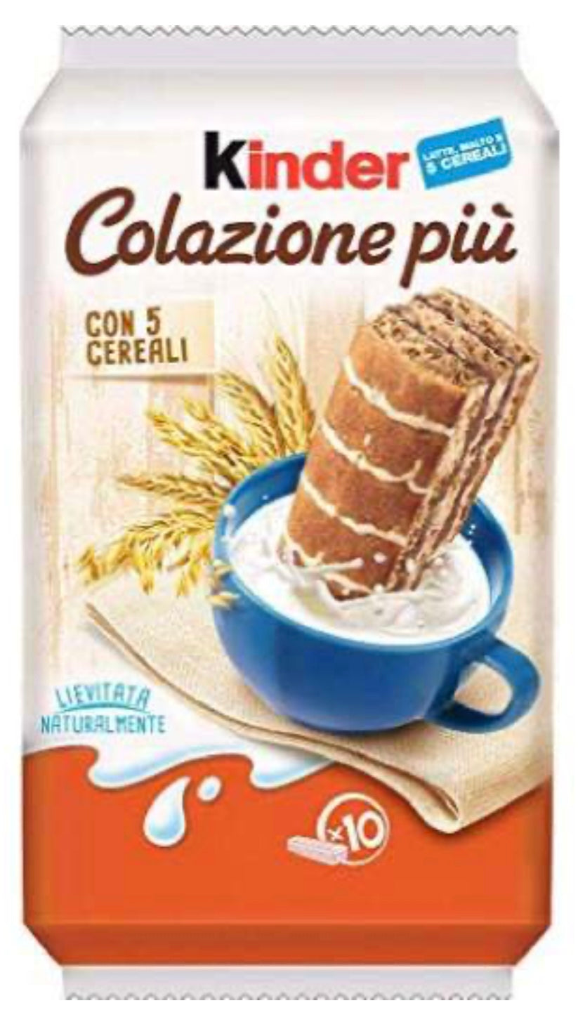 Kinder Colazione Più - Con 5 Cereali 🇮🇹