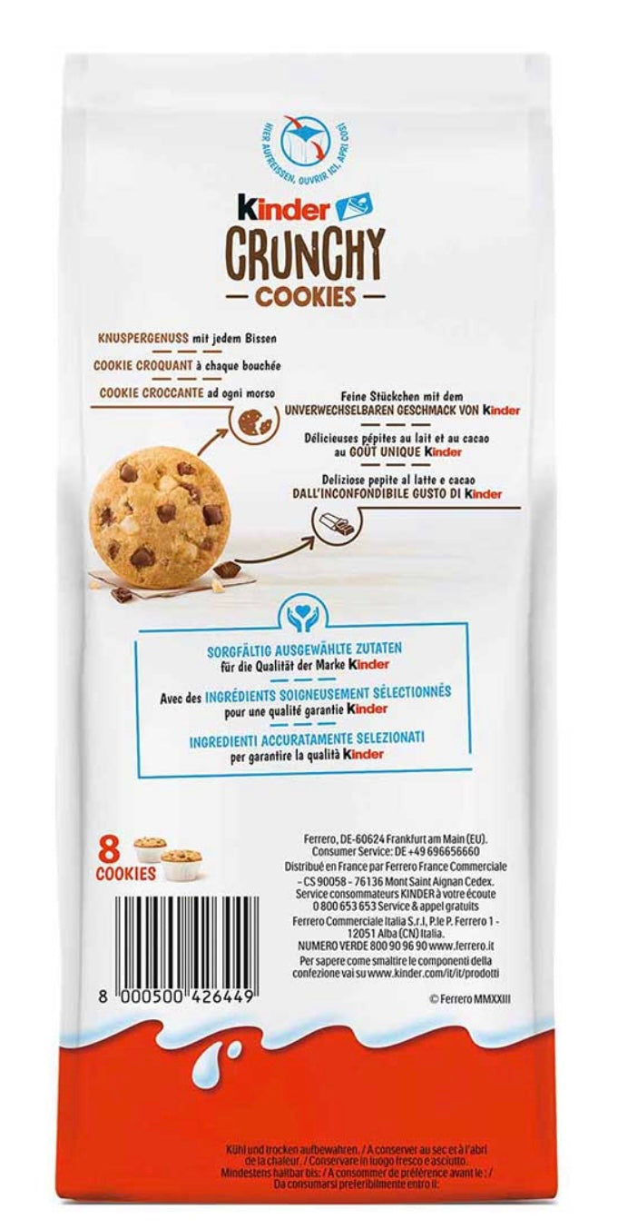 Ferrero Kinder Crunchy Cookies 🇮🇹