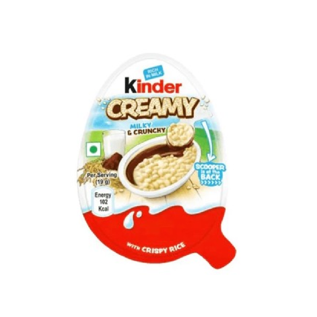 Kinder Creamy Milky & Crunchy