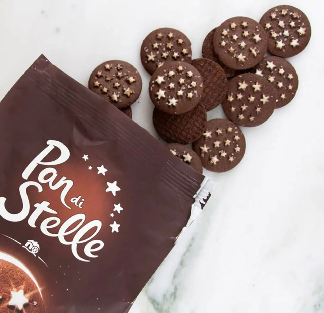 Mulino Bianco Pan di Stelle - Schokoladenkekse 350g 🇮🇹