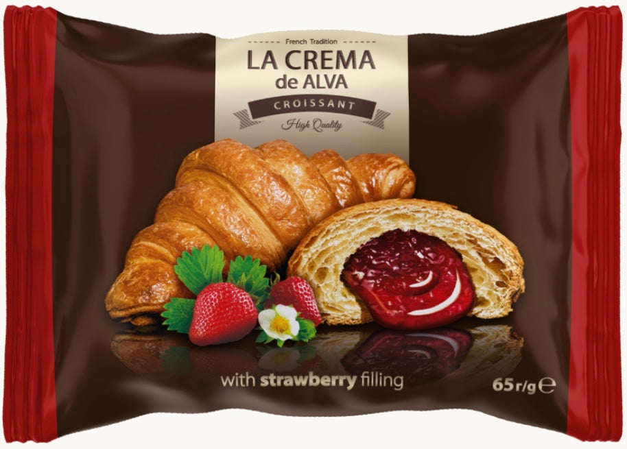 La Crema Croissant Erdbeere
